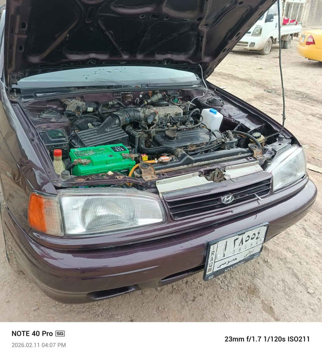 سلام عليكم هونداي النترا موديل 93 السياره جديده احله من الصوره كير مكينه كفاله المكان بابل ***********
