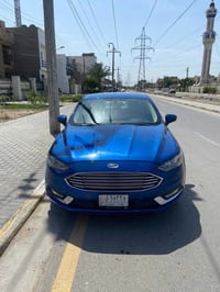فورد فيوجن موديل ٢٠١٨  محرك ٢٥٠٠ حادثهه جاملغ امامي ايمن فقط   رقم بغد...