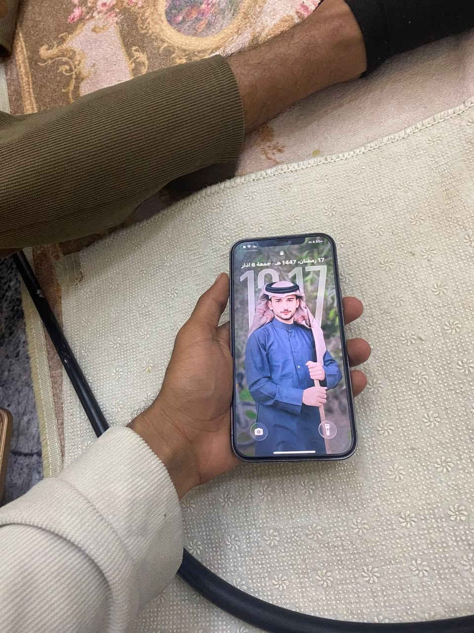 السلام عليكم 

جهاز 12برو ماكس نضيف حيل كله بلادي شخط ممشخوط ذاكره 256مامبدل بي اي قطعه بطاريه 75
وتر بروف السعر 525وبي مجال حك الجيه موجود عل مازنجر وهاذ الرقم ‭0786 386 5279‬
