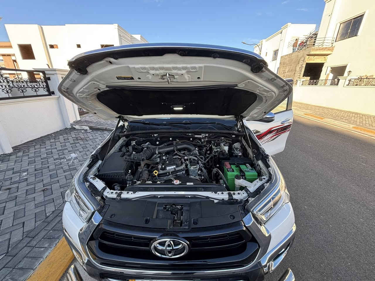 تويوتا هايلوكس  فور ويل 4*4 رقم اربيل فول مواصفات شركة جيهان  بصمه سويج بصمة أبواب تبريد كشنات  ماشي ٦٦ الف مكفول من صبغ  والدعم  اكو شخت خفيف شرط التحويل موجود في اربيل سعر ٣١٠  ورقه ومجال
اتصل ***********
موديل. ٢٠٢٣ مراية الجانبي. شفط
شاحن لاسلكي
بعد مواصفات
