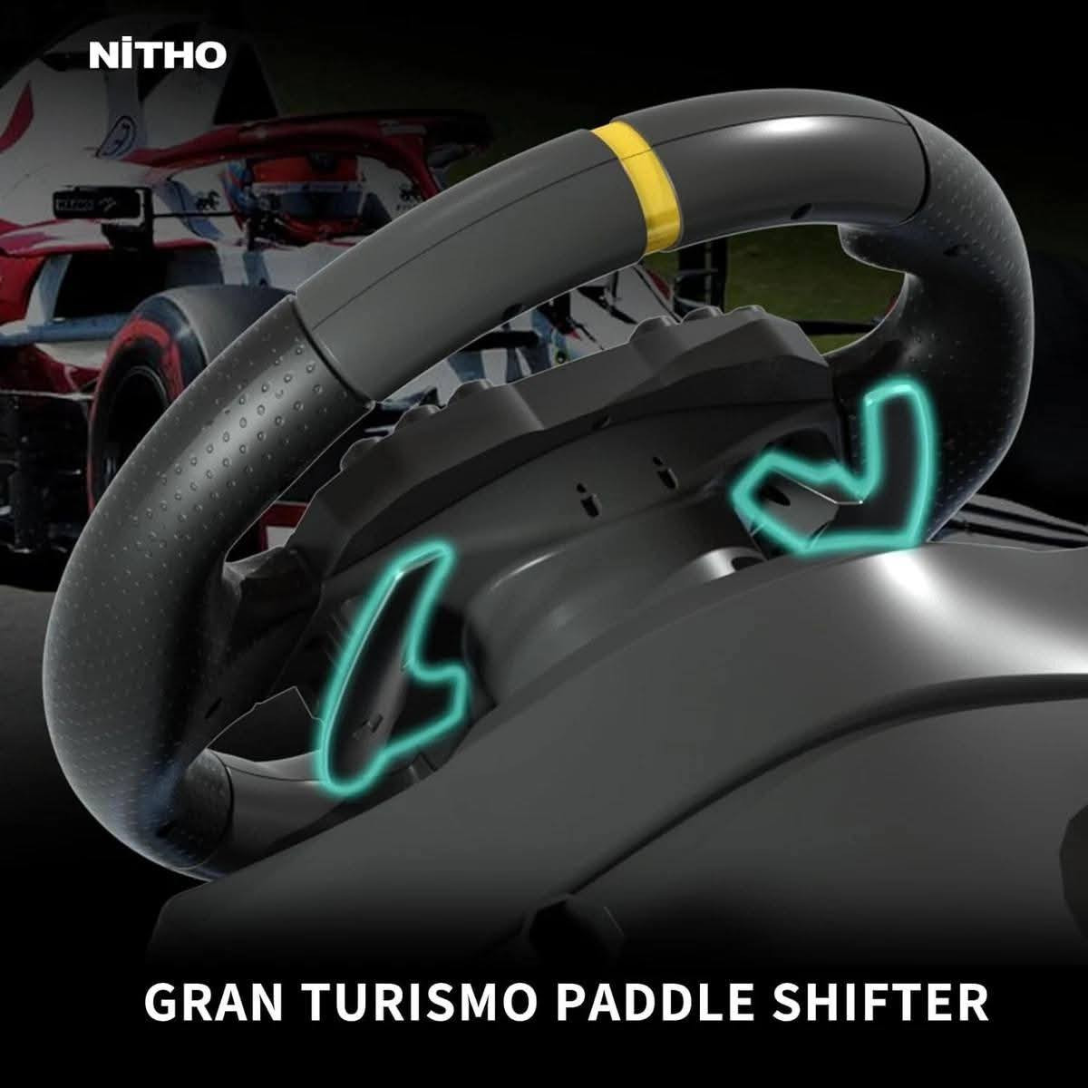 للبيع دركسون ألعاب السيارات
✔️ يدعم PC – PS3 – PS4 – Xbox One
✔️ دوران 270°
✔️ فيبريشن (Rumble Dual Motors)
✔️ دواسات + قير يدوي + بدالات خلفية
✔️ كيبل USB طول 2m
✔️ يثبت بـ 4 سكشنات قوية
✔️ جديد غير مستخدم 100% ✅

السعر 90 الف 
للاستفسار ***********
