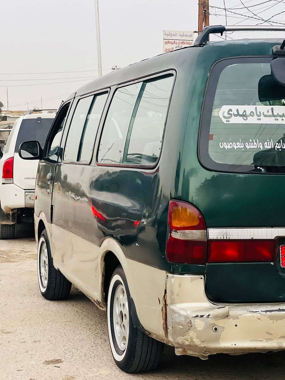 سلام عليكم بريجو للبيع 97 بسمي  كير ومحرك واكسن مكفولات مصبوغه عام تخم تاير جديد كهربايات جدد السعر 55 وبيهه مجال المكان النجف الاشرف ***********
