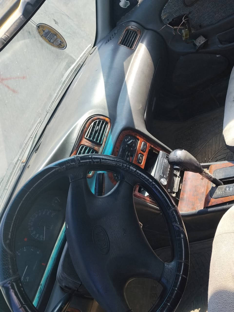 سياره كيا كريدوس موديل٩٧ للبيع سنويه مشروع وطني  سنويه منتهيه يوجد بطاقت بانزين مكينه مضبوط بس يحتاج طخم رنكات كير اوتو مضبوط الكير 
سياره جاهز للبيع 18ورقه أو بي مجال***********فقط  اجاوب تلفون   @إشارة
