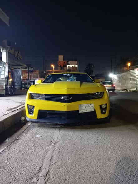 السلام عليكم. كمارو موديل 2013Rs. محرك 3600 ليموني مميز بيها صبغ حزام. ٧٠ وبيها مجال. *********** بغداد غزاليه
