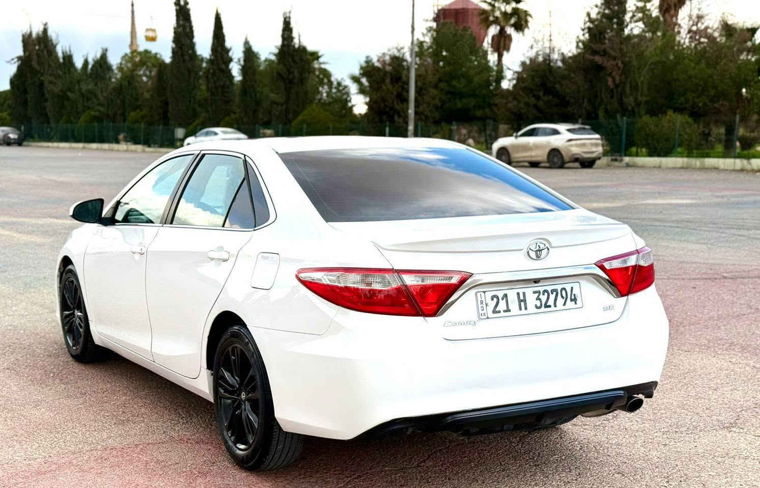 تويوتا كامري موديل 2017 SE
***********__***********
سيارة فقد روبع بونت صبغ   
السعر :  164   $  ورقة 

86000 ميل ماشي حه قيقي 
رقم سنوي كل جديد لغاية 2031
سيارة بأسمي 
مواصفات SE  وكشن كهربائي و  شاشة و كاميرا و حساس فوليوم و بلاجكتور ولايت زينون وتحديد سرعةو بلاجكتورو Eco
المكان / اربيل
،،،،،،،،،،،،،،،،——،،،،،،،،،،،،،،،،،،
 تويوتا كامري موديل2017 SE 
ته نها روبعيك بؤنيتي بؤياغي هه يه

نرخي : 164  $ وه ره قه 
 86000 ميل رويشتووه 
رقم و سنوري هه موي تازييه تا 2031
مواصفات  SE 
 گير له سوكان وكوشن كاره باي و كوشن جلدولايت زينون و شاشة و كاميرا و حساس فوليوم تحديد سرعة وEcoو بلاجكتورو
شوين  هەولير
***********__***********
