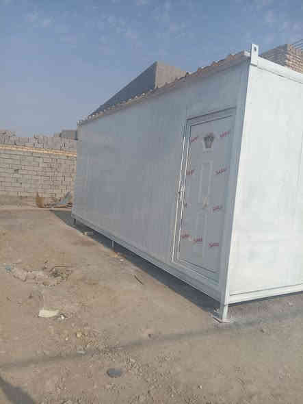 السلام عليكم
كرفانات للبيع

الطول مع العرض 6×3

مع حمامات داخلية

والحديد تلاثة ملم

***********
العنوان واسط في حي الخضراء
