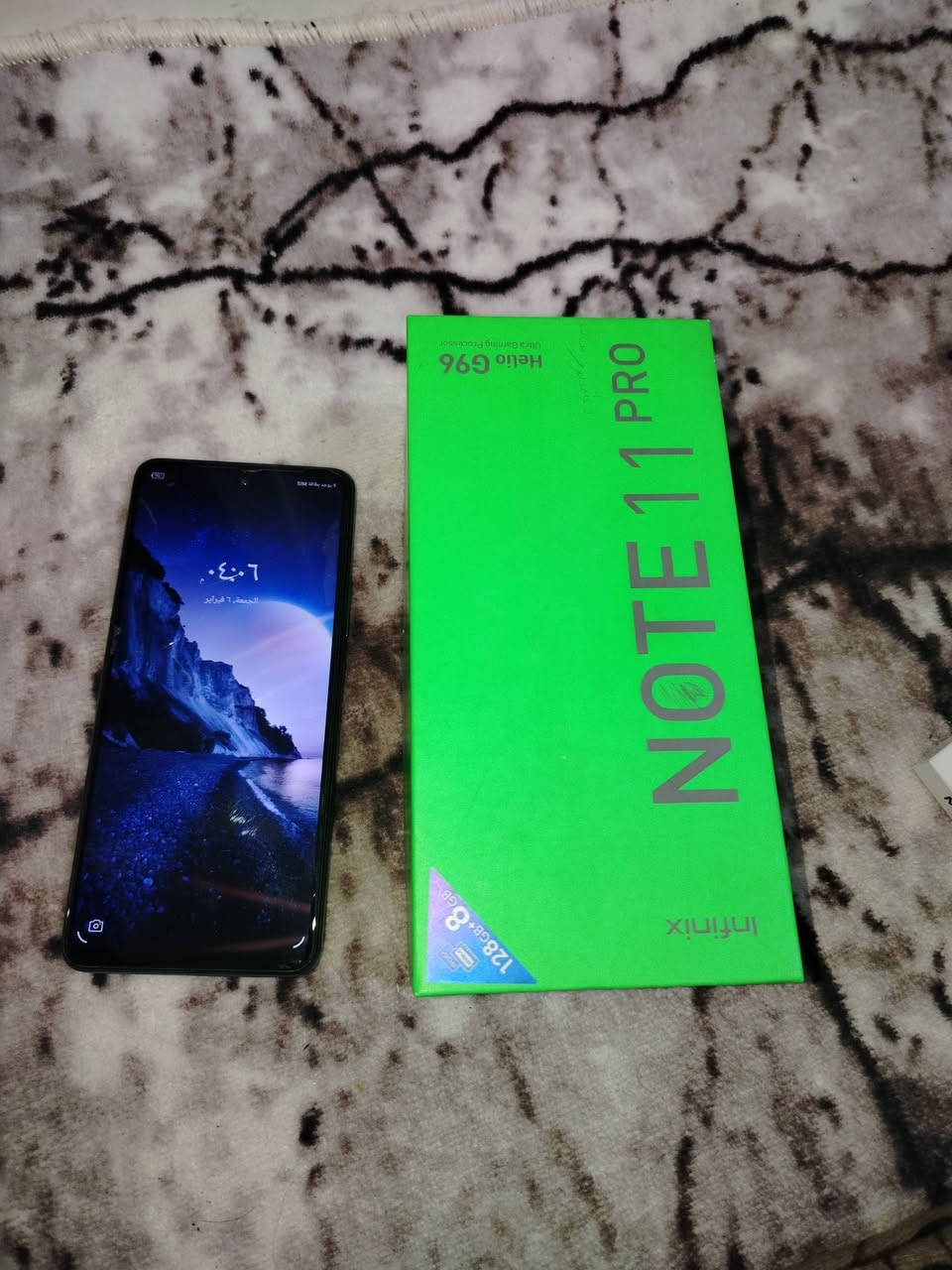 السلام عليكم موبايل البيع السعر ١٢٥ وبي مجال رقم ***********
