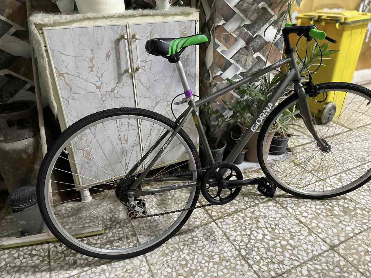 بايسكل GIORNA
حالة ممتازة 
كلشي شغال، ناقص فقط بريك خلفي
السعر: 70 الف قابل للتفاوض
الموقع: بغداد الامين الثانيه
   ***********
