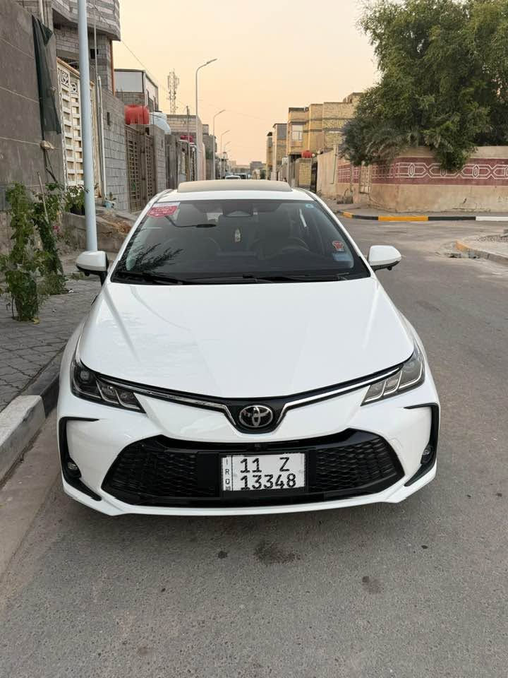 كورلا 2025
كفاله عامه 
ماشيه 9000بحاله الوكاله
بصمة
4كامرات 360درجه
فتحة 
بصمه ابواب
شحن وايرلس
تحكم ستيرن
 مثبت سرعه
رادر امامي 
 اقساط على ماستر 
وكاله ثاني يوم واكعدك وايا المالك
مكان السياره البصره 
***********

