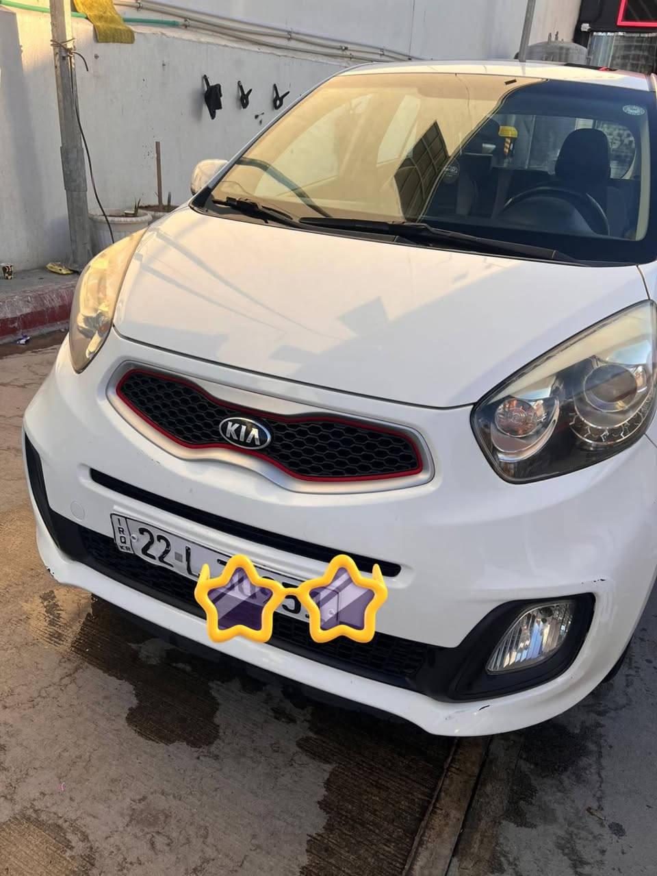 السلام عليكم للبيع كيا بيكانتوا 2015 جي تي لاين اعلى مواصفات بصمة فتحة تحكمات ويل كب حساسات تبريد شاشة كشنات جلد مري شفط محرك وكير مكفول ومكفولة من الصبغ فقط اماكن تعديل بارد رقم اربيل الجديد تحويل وكاله بشرط ماشية 76 الف مكان السيارة بغداد زيونةً للاتصال ***********
