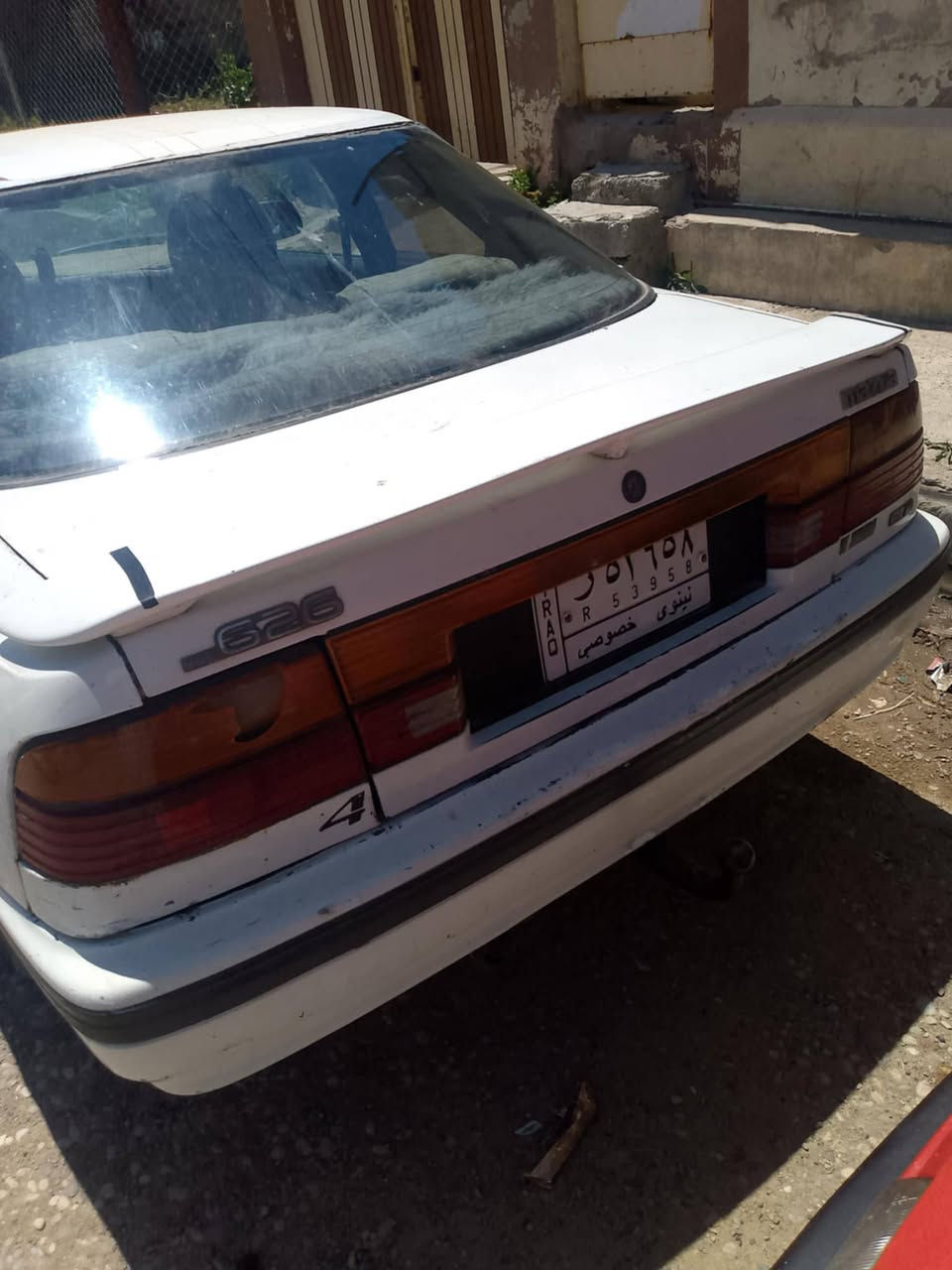 مازدا 626 تك باب كير شرط محرك بدايه نفخ شرط الوكاله والتحويل كابون مامسجل شرط طخم نص عمر داخله زين شرط شغاله والكشر كدام العين السعر 15 وبيها مجال بسيط اتصل ***********
