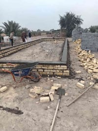 خلفه بناء ولبخ متفرّغ حاليا وشغل نضيف شرط ولتزام بل موعد 07833505794