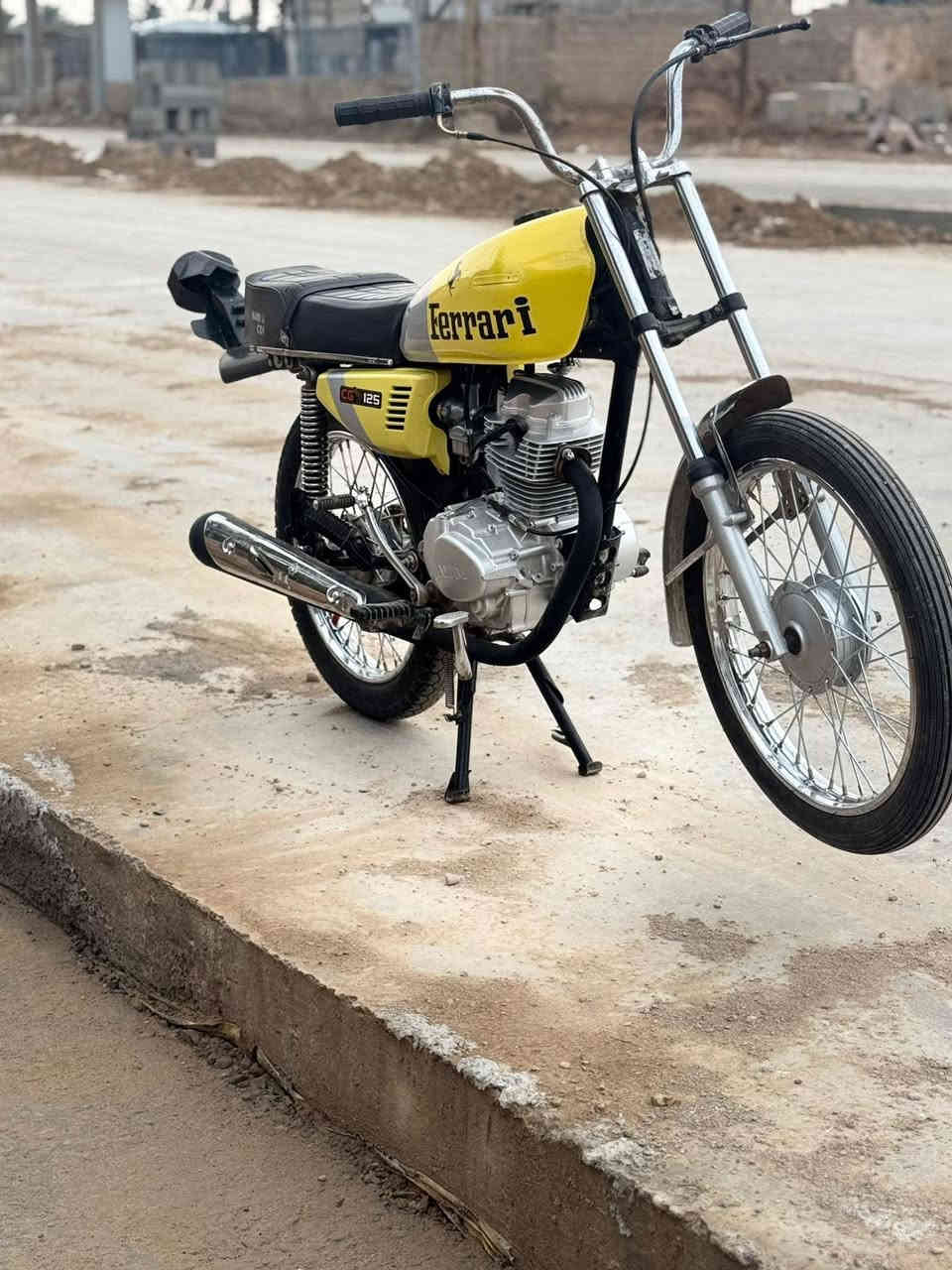 سلام عليكم دراجه مكينه نامه امتياز 2025
شاصي اوراق ارشه 2013 
دراجه تعمير 2025
مابيها اي نقص 
السعر 550
الرقم ***********
