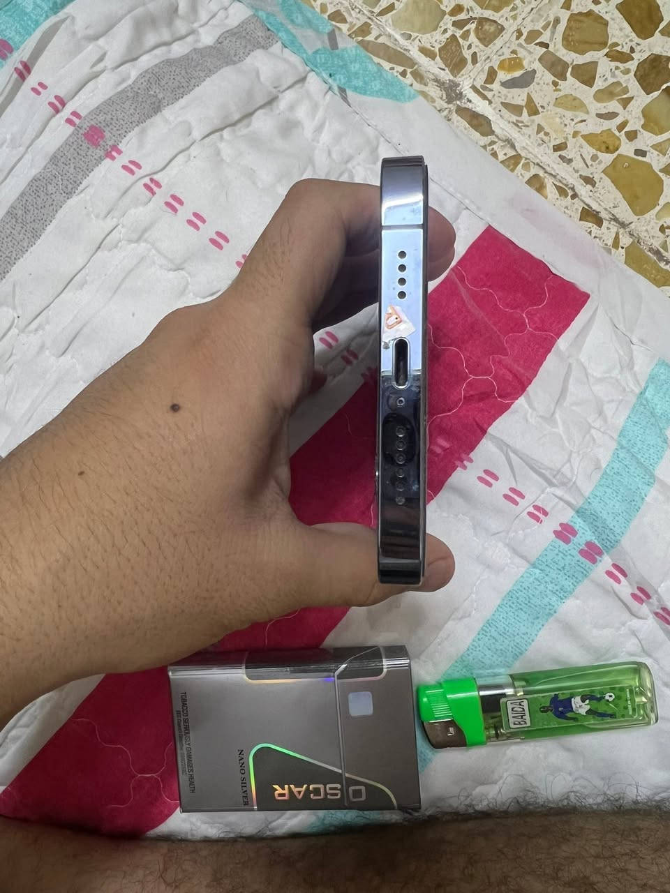 IPhone 13 Pro Max
النضافه 100‎%‎

البطاريه :91

الذاكره :256

ممفتوح التلفون ابد 

للتواصل 

***********
