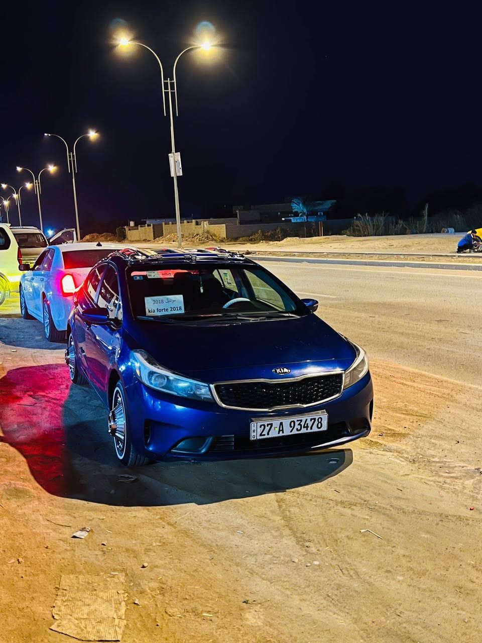 سلام عليكم كيه فورتي موديل 2017 سياره حادثها باب سائق فقط ولباقي ليبل واحد تخم تاير جديد تبريد  حداديه جديده مكينه 2000دوش خير من الله جديده سنويه 31 تحويل مباشر مشروع وطني سعرها 122 وبيها مجال ***********
