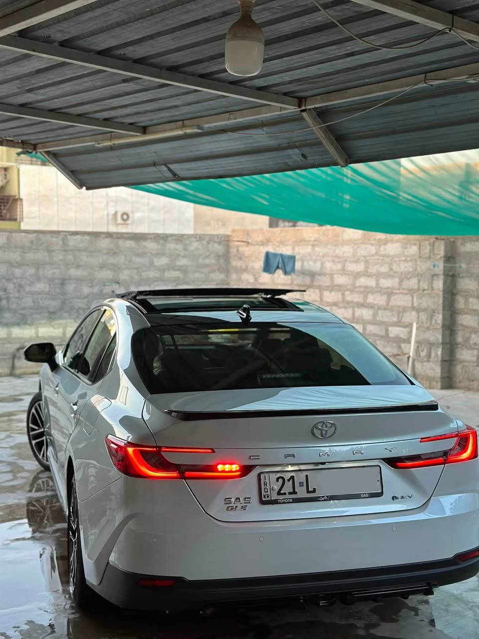 كامري هايبرد 2026 sas
كامري فول مواصفات داخل مشمشي فول فول 1/1
ماشية 2000 مكفولة كفاله عامه من الرصعه والتعديل والشخط 
مواصفات السياره GLE
 كشنات جلد وتبريد 
هندبريك بصمه
بانوراما بردة خلفية بلادية
ستيرن كهرباء دبل كشن كهرباء
شاشة جبيره تحديد مسار
نقط عمياء
قيادة ذاتية رادار امامي وخلفي
حساسات امامية خلفيه
لد خلفي وامامي دبل عدسه 
كشاف ضباب ويل اسود حجم جبير
السياره ضمان شركه sas 
5 تبديلات دهن مجانية
مكان السياره كركوك 
للاستفسار 
***********
