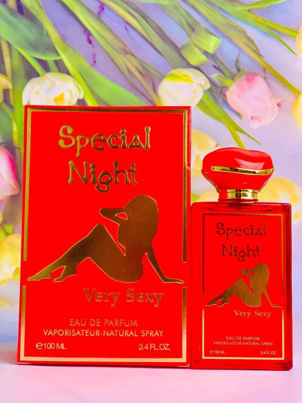 عطر ( سبشيل نايت) الاصلي 100 مل 🔥 عطر الاغراء والاثاره الرومانسي للمتزوجين🔞 العطر المشترك (للجنسين) اللي يحرك الحواس ويزيد الشغف يجمع بين الانوثه الطاغيه والجاذبيه.اللي ماتقاوم 
للطلب او الاستفسار،،خاص 
توصيل جميع المحافضات


**إذا كنت صاحب هذا الإعلان وتريد حذفه لأي سبب، رجاءا أرسل رسالة إلى الدعم الفني**