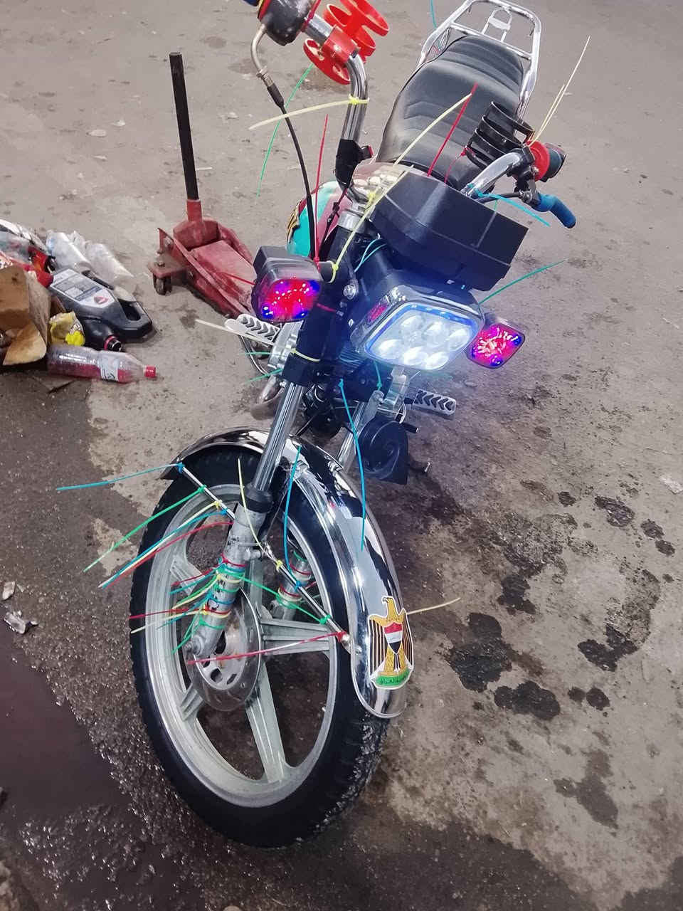 دراجه اربعه  كير  للبيع أي عيب ما بي كهربائيات كله شغال موديل 17 كيج كيلو متر شغال كيج كيلو سرعه شغال تأيرات زوج  جديد سعر 450  بي مجال ***********
