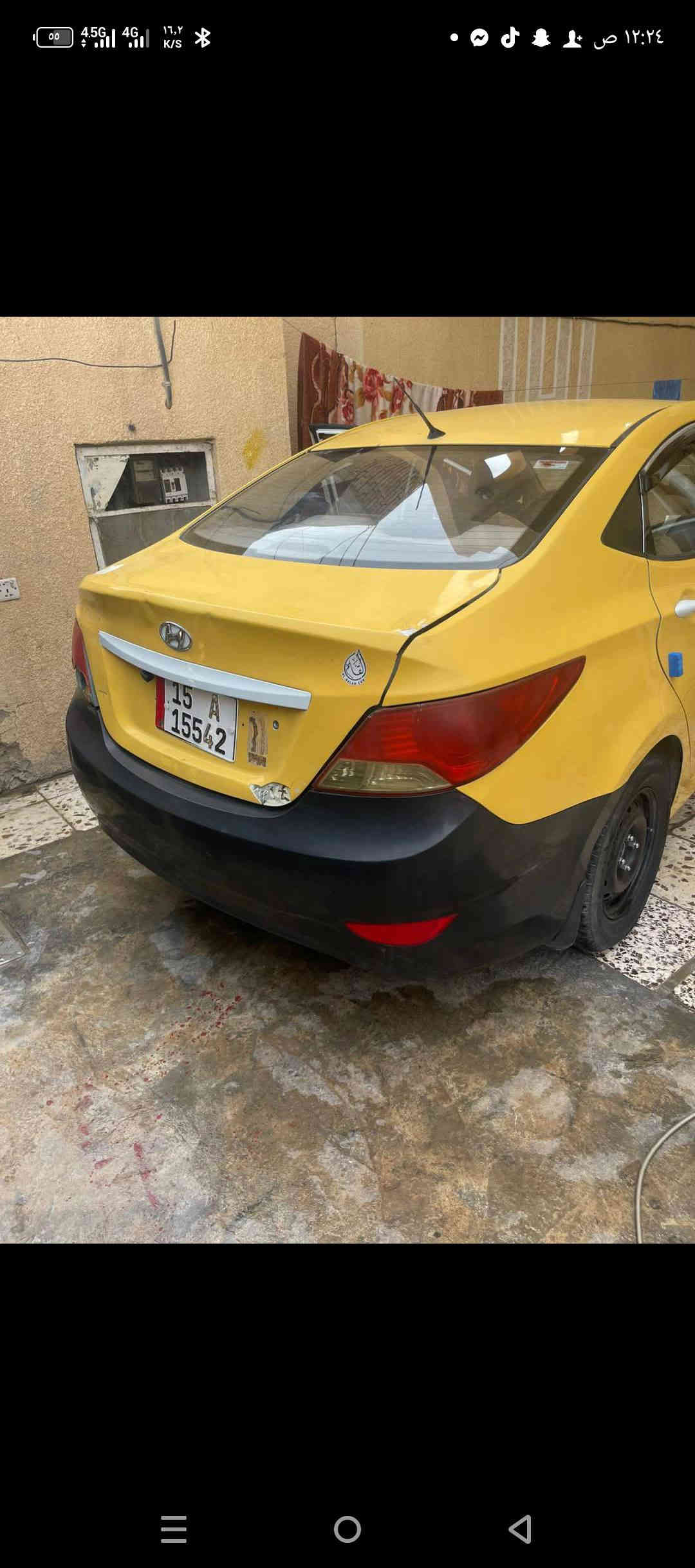 السلام عليكم اكسنت خليجي سياره نظيفه محرك جديد جير جديد كهربائيه جده تبريد جديد سيارهه السعر 55 بيها ضربه بالصندوق سياره نظيفه وجاهزه ومعمره ومتوازي واريد ابيع والشرايد يدق واللي مو شراي لا يدق علي المو شره***********
