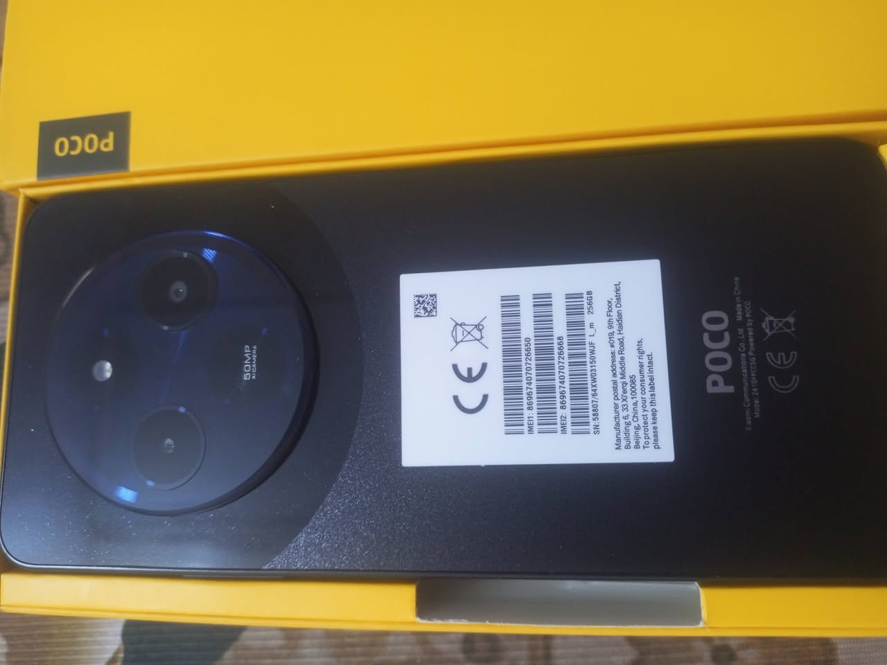 ‏ جديد  جديد  مامستخدم  ابد للبيع جهاز بوكو 75cذاكرة 256الرام8 بطارية 5الاف ملي امبير السعر 130توصيل لجميع المحافظات العراق


**إذا كنت صاحب هذا الإعلان وتريد حذفه لأي سبب، رجاءا أرسل رسالة إلى الدعم الفني**