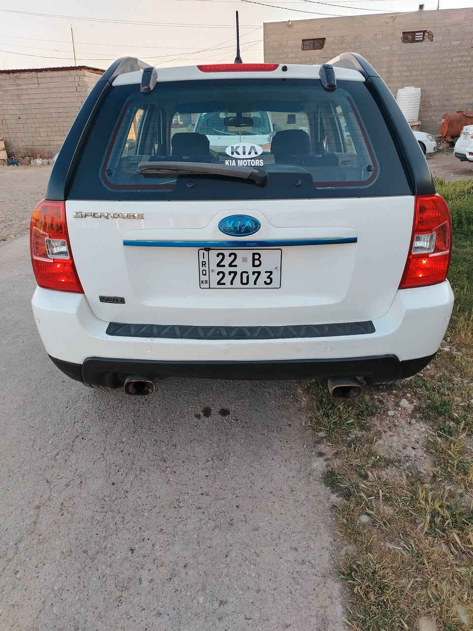 سبورتج 2009 خليجي محرك 2000 مكفول صدر امامي خلفي نضيف شاشه كامره تخم تاير نضيف داخل بيجي بدون صبغ مكفوله سونار واضح السعر 130 بيها مجال المكان ديالى بعقوبه الرقم ***********
