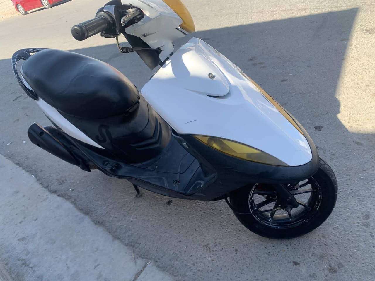 سلام عليكم دراجه ماكس لبيع كفاله عامه سعر 550 شراي يتصل *********** مكان بغداد
