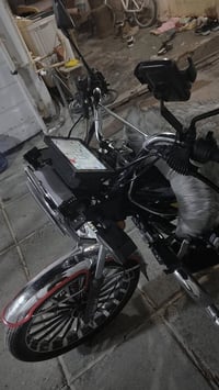 دراجه سونك 25 نضافه خير من الله كهربائيات  ومحرك خير من الله الدراجه ب...