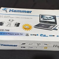 مشغل DVD • جديد • مع ملحقاته