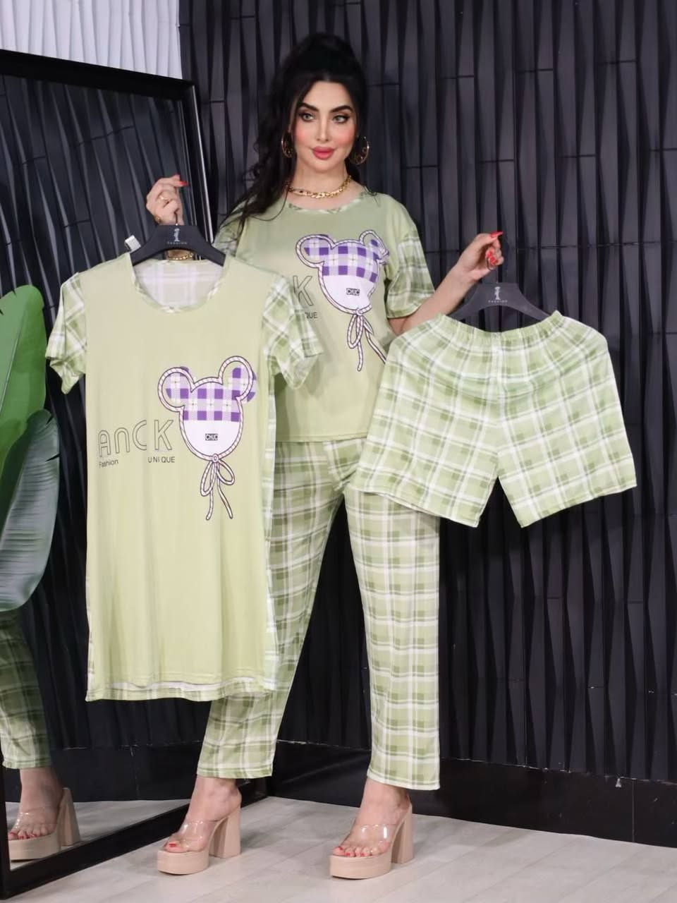 💥⚡️ جديد وحصري بكل معنى الكلمة ⚡️💥

☘️ تراك نسائي 4 قطع
إطلالة متكاملة ومرتبة بدون تعب 💖
مريح، عملي، ويعطي ستايل أنيق للبيت والطلعات الخفيفة ✨

☘️ الخامة: فانيلة درجة أولى
ناعمة على البشرة ومثالية للاستخدام اليومي 👌

☘️ القياسات:
L | XL | 2XL | 3XL

💰 السعر: 13,000 فقط

🚚 توصيل متوفر لكافة محافظات العراق

📲 للحجز والاستفسار واتساب: ***********
لا تفوتين الفرصة
