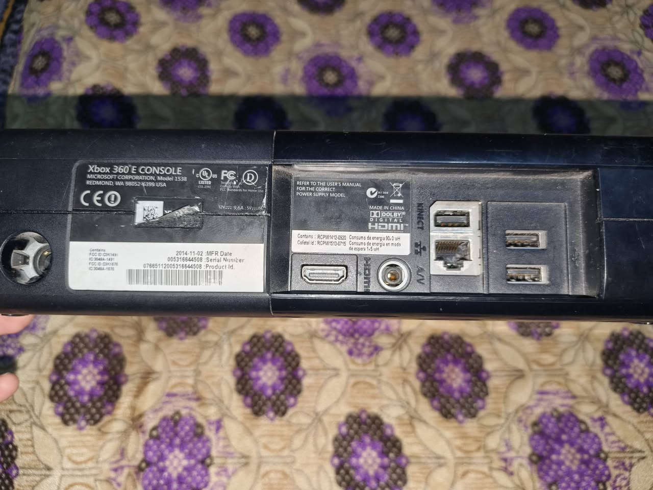 اكس بوكس 360 نسخة E للبيع بدون ملحقات سعر خاص


**إذا كنت صاحب هذا الإعلان وتريد حذفه لأي سبب، رجاءا أرسل رسالة إلى الدعم الفني**