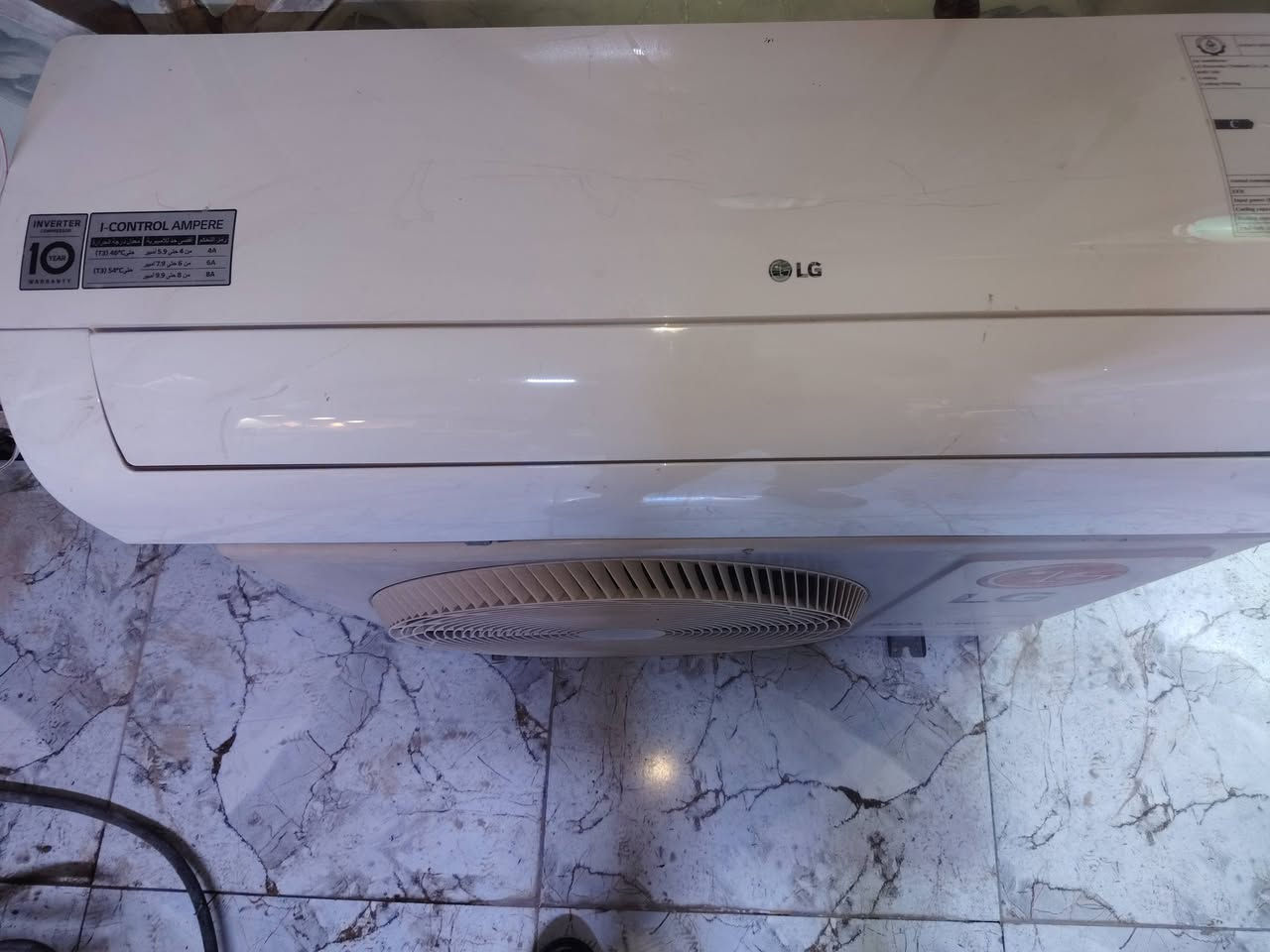 السلام عليكم سبلت LG تايلندي انفيرتر تحكم امبير كامل مع التوصيل والتركيب ضمان موسم سعره 700  الف ملاحظة سعر مليون و250 الف بالشركة ***********
