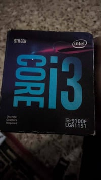 i3 9100F • جديد • مبرد