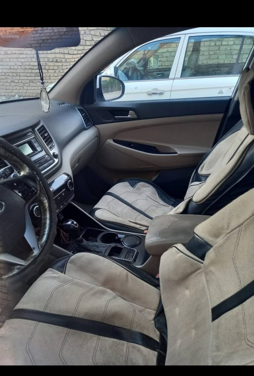 توسان خليجي للبيع مكفول من الصبغ والتبديل موديل ٢٠١٦ بيها باردات موضح بالسونار العنوان عماره الاتصال ***********
