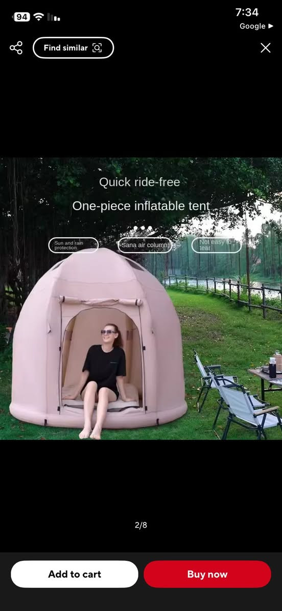 للبيع خيمة نفخ جديدة
الحالة: جديدة وغير مستخدمة
كلشي واضح بالصور
💰 السعر: 130
📞 للتواصل:
*********** (واتساب)
