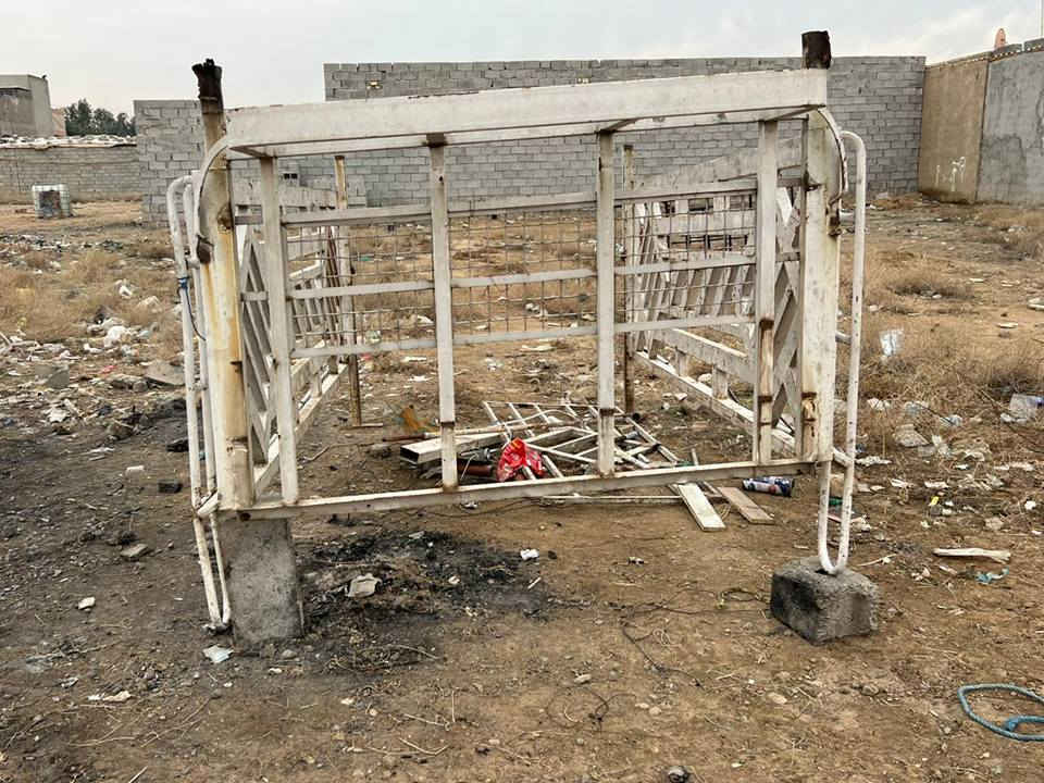 سلام عليكم محجر لبيع 350بي مجال هواي مكان بغداد معامل ***********
