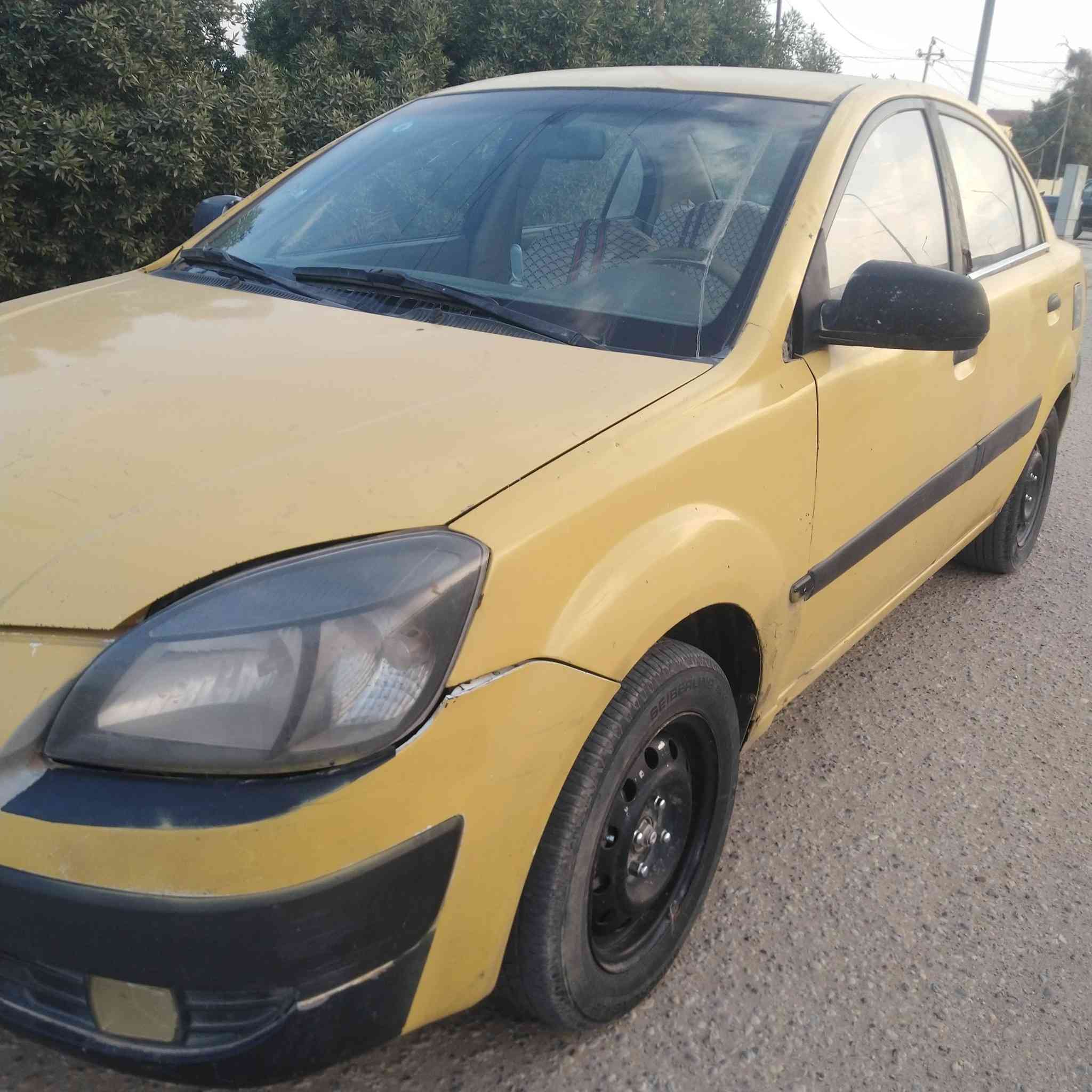 ريو 2008خليجي محرك 1600 كير عادي رقم دولي مصفره هيئه وغرامات سنويه ل30 باسمي تحويل مباشر منظومه تبريد جديده السياره  جاهزه وبدون ضربه السعر 62وبيه مجال مكاني ناصريه ***********
