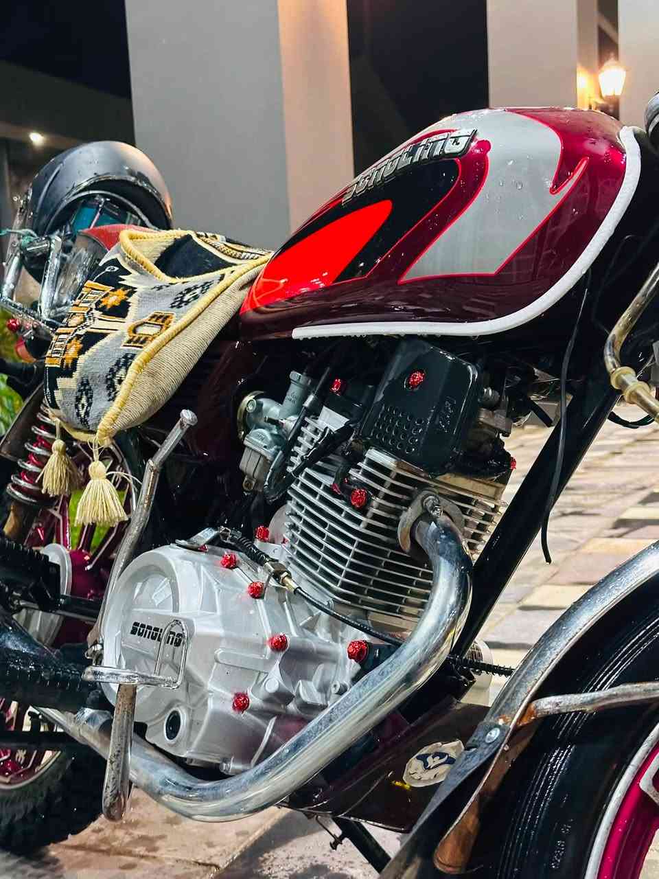 سيفانه 2024محرك ٢٠٠تنفس هوائي
الدراجه مكفوله  ما مفتوحه المكينه وكاله 
السعر ٦٣٠ وبيه مجال. العنوان بابل ***********واتساب فقط او خاص
