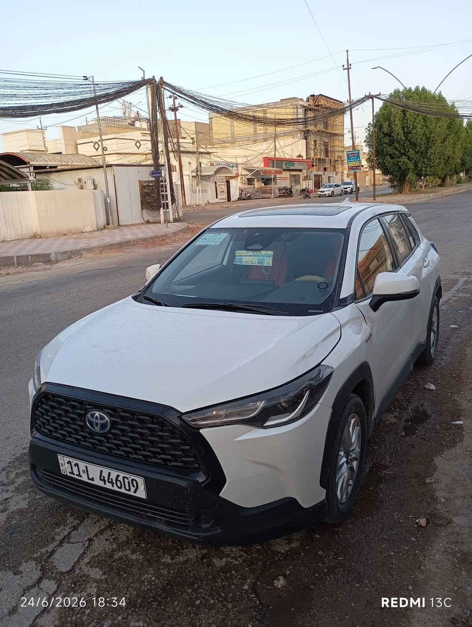 سلام عليكم #كورلا_كروز للبيع #2024بغداد باسمي محرك 2000 هايبرد ماشية 27250ألف للاستفسار اكثر #الاتصال_***********
