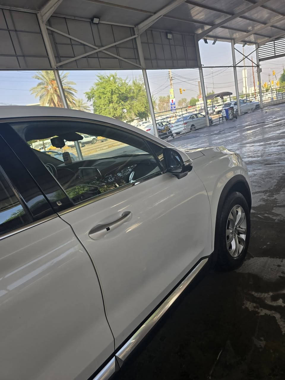 سنتافي موديل ٢٠٢٠ وارد أمريكي لون ابيض
رقم سليمانية الجديد
ايرباكات سليمة
ماشية ٧٤ الف ميل 

مواصفاتها:
📍٤ سلندر محرك ٢٤٠٠ GDI
📍عدادات دجيتل إلكترونية
📍إشارة بالمري
📍نقطة عمياء بالمري
📍رادار امامي خلفي ومانع تصادم
📍بصمة
📍شاشة كبيرة
📍كشن مخمل
📍كرسي السائق كهرباء
📍كرسي السائق والراكب تدفئة
📍قطعتين تبريد
📍تحديد مسار 
📍 نظام توقف بالازدحام AUTO HOLD
📍كاميرا خلفية 

حادث السيارة طخة بسيطة بالصندوق نتج عنه صبغ نصف الصندق فقط
اضافة إلى صبغ في البنيد والجاملغ الايمن نتيجة سرقة (بدون حادث) 

السعر: 173 ورقة   
مكان السيارة : مجمع بوابة الكاظمية ( الصابيات) 

للاستفسار : ***********
