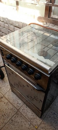 طباخ غازي عمودي • أبو الفرن • ٤ عيون