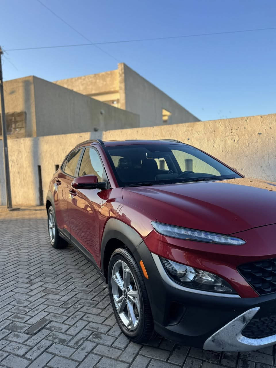 سلام عليكم هونداي كونا خليجي موديل 2022نضيفه 
ماشيه 40km سياره بصمه رقم اربيل 

معروفه موصفاته 
مكاني بغداد الشعب 
السعر 155
للستفسار ***********
