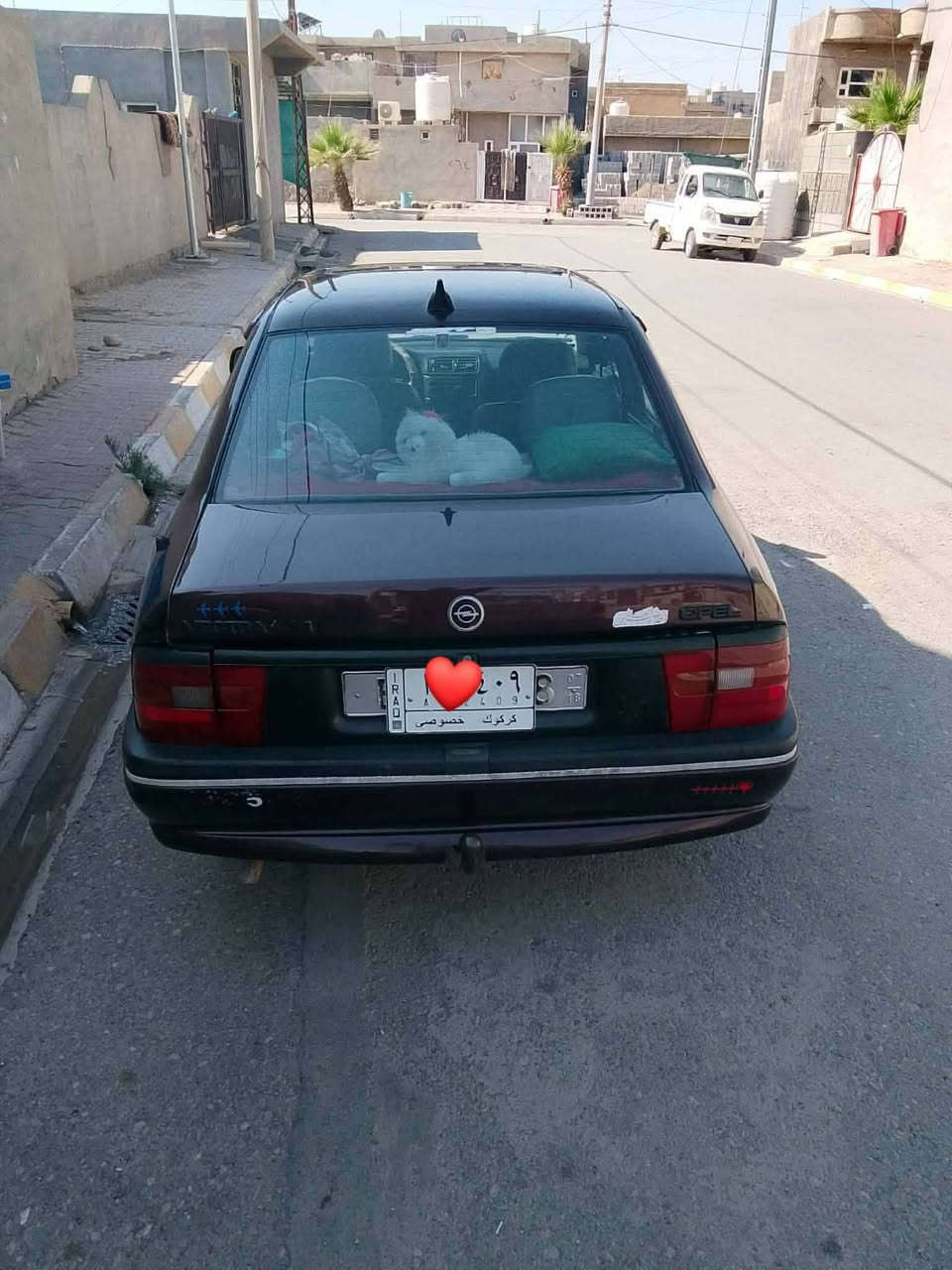 السلام عليكم اوبل فكتره حجم 20 موديل 91 محدث 95  رقم كركوك مشروع وطني دفتر بنزين بيها  صبغ جماليه فقط  السعر 45 بيه مجال مكان كركوك داقوق رقم الهاتف ***********
