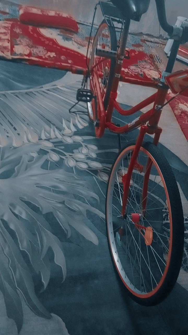 سلام عليكم بيسكل سياحي 26باله حاويه لون دم الغزال بيسكل نضافه 95بل 100كلشي جديد ما ناقصه اي شي مجمبز فسفرات كصب طياريه ومصاطر جاهز مكان بصره قبله سعر 125وبي مجال رقم  ***********
