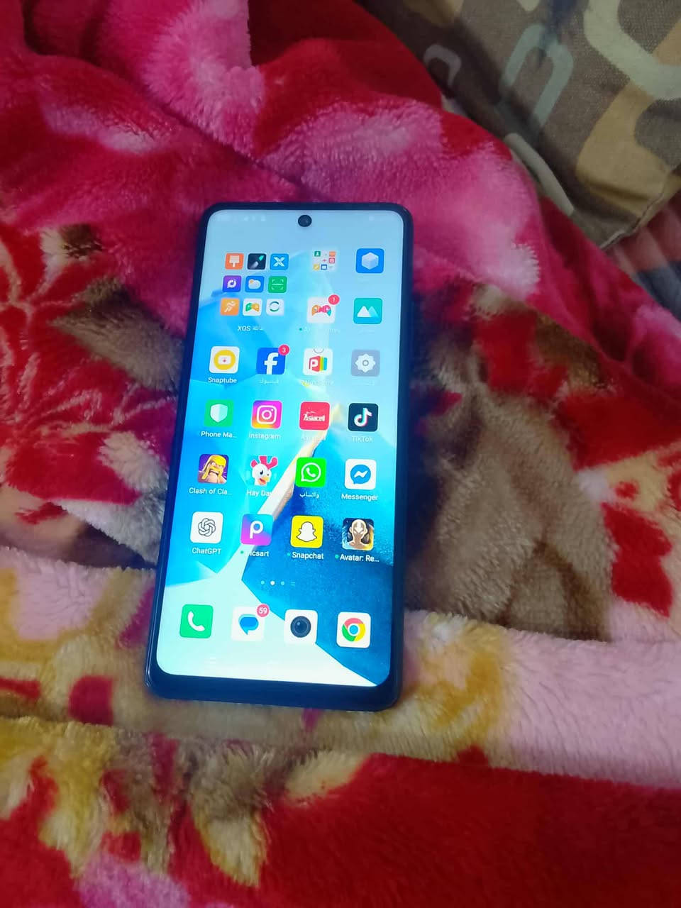 السلام عليكم انفنكس هوت 30 ذاكرة 256 
ويا كيبل تايبسي شحن سريع 
مكان بغداد البلديات ***********
