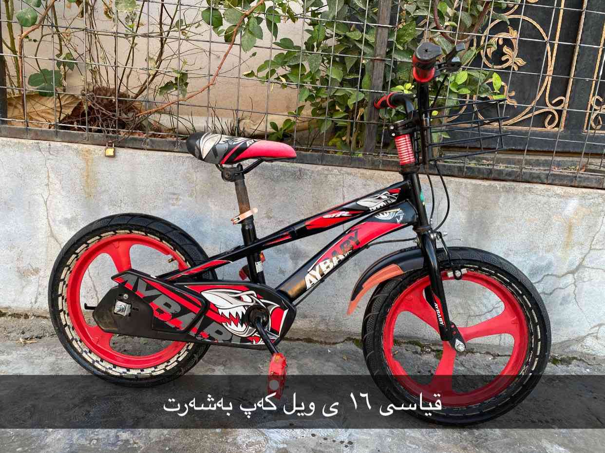 ئەم پاسکیلانە بۆ فرۆشتن زۆر زۆر تازەو جوانن هیچ عەیبێکیان نییەو هەموویان بەشەرت ئەفرۆشم قیاسیان ۱۲ ی ۱٦ ی ۲٠ ی ۲٤ ی ۲٦ ی ۲۸ ی نرخی هەرکامیانت ویست لەکۆمێنت یان مەسج داوای بکە هەموویان بێ عەیبنوو نرخیان زۆر گونجاوە
سلێمانی بەکرەجۆ
*********** ***********
