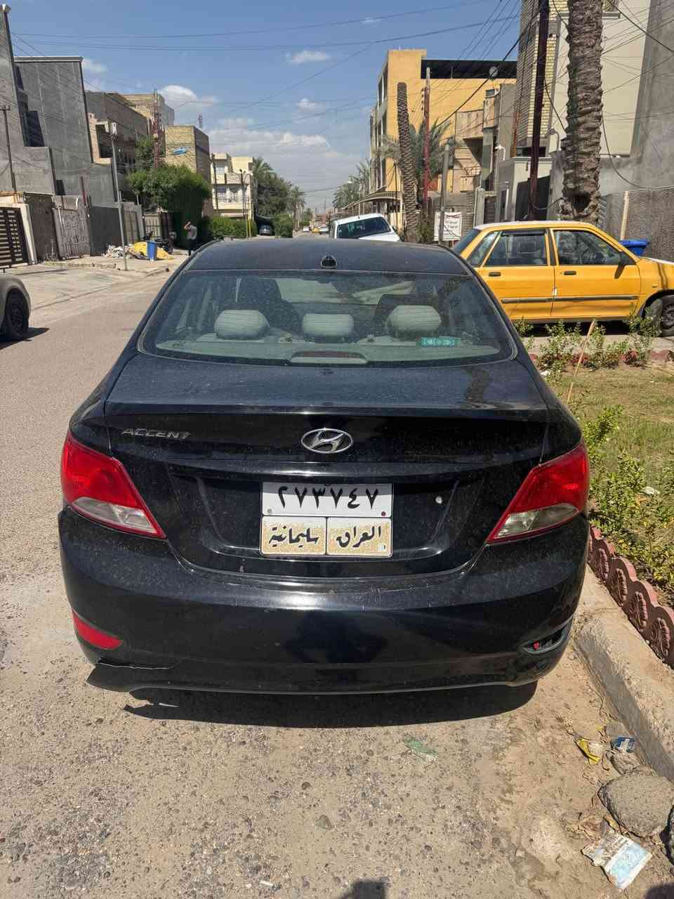 سياره اكسنت موديل 2017 وارد امريكي حادث جاملغ خلفي بدون ايرباك كله سليمه السياره بحاله جيده رقم سليمانيه باسمي 
*********** 
السعر المطلوب 95 
او مراوس بكورلا هايبرد موديل حديث بغداد, العراق
