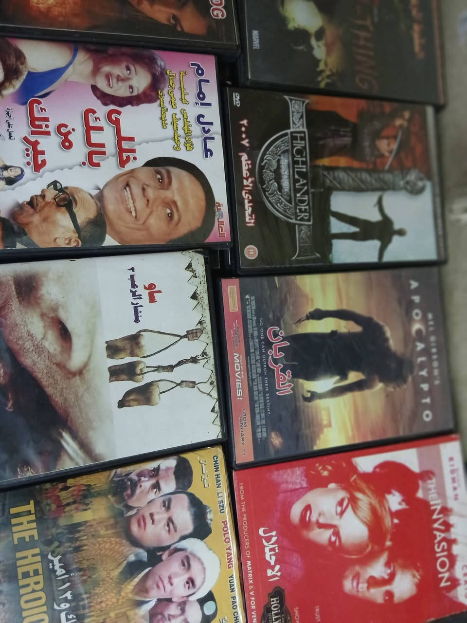 افلام دي في دي  البيع لمجموعة كلها 300 فيلم عربي واجنبي لمهتم بالبند سعر خاص جدا


**إذا كنت صاحب هذا الإعلان وتريد حذفه لأي سبب، رجاءا أرسل رسالة إلى الدعم الفني**