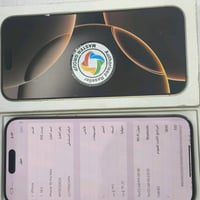 ايفون 16 برو ماكس ماستر بطاريه 100 نضافه جهاز فول. سعر 1500 قفل  للاست...