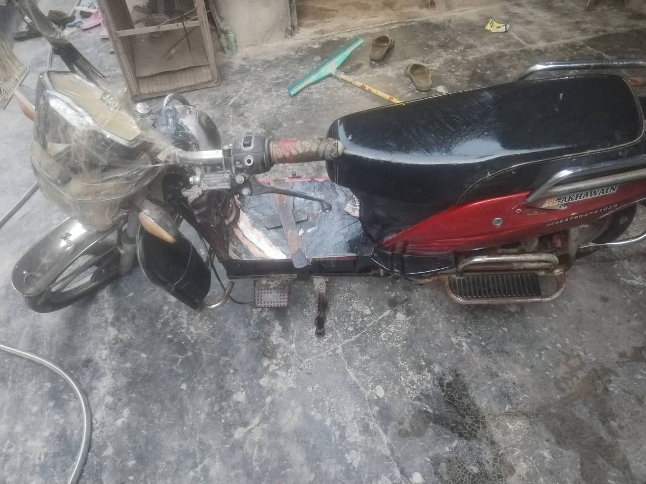 توجد دراجه شحن نضيفه ناقص حساس + كهربائيات السعر 100 وبي مجال شوي للتواصل خاص


**إذا كنت صاحب هذا الإعلان وتريد حذفه لأي سبب، رجاءا أرسل رسالة إلى الدعم الفني**