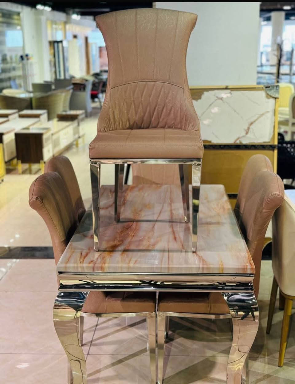 ميز طعام 6 كرسي
السطح مرمر ثقيل درجة اولى
الأرجل ستيل 
يتحمل اوزان ثقيلة جدا 
المنشأ تركي الأصلي
للحجز ولاستفسار مراسله الصفحه🌸
🚛🚛🚛🚛🚛🚛🚛🚛
تتوفر لدينا خدمة توصيل
 كافه محافظات العراق


**إذا كنت صاحب هذا الإعلان وتريد حذفه لأي سبب، رجاءا أرسل رسالة إلى الدعم الفني**